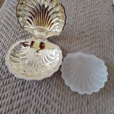 Shell butter dish