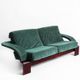 Vintage 3-4 seater canapé in alcantara. Åke Fribyter for Nelo Möbel 90s.