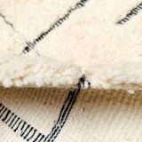 Tapis beni ouarin fait main traditionnelle taille 150 x 250 cm