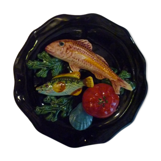 Vintage decorative slurry plate