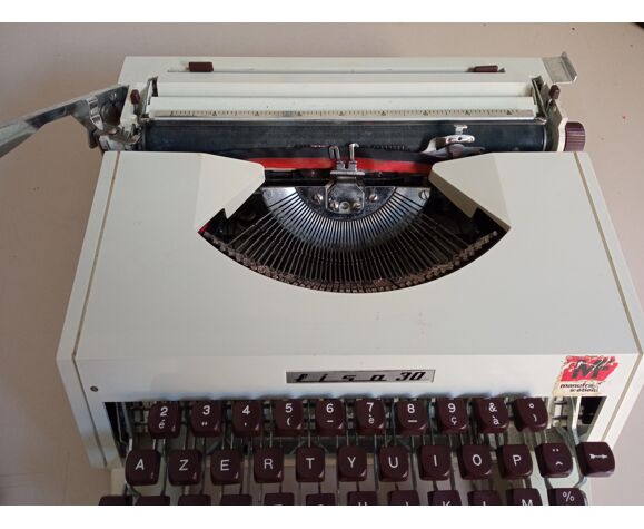 Machine à écrire Lisa 30 Antares Pur Vintage