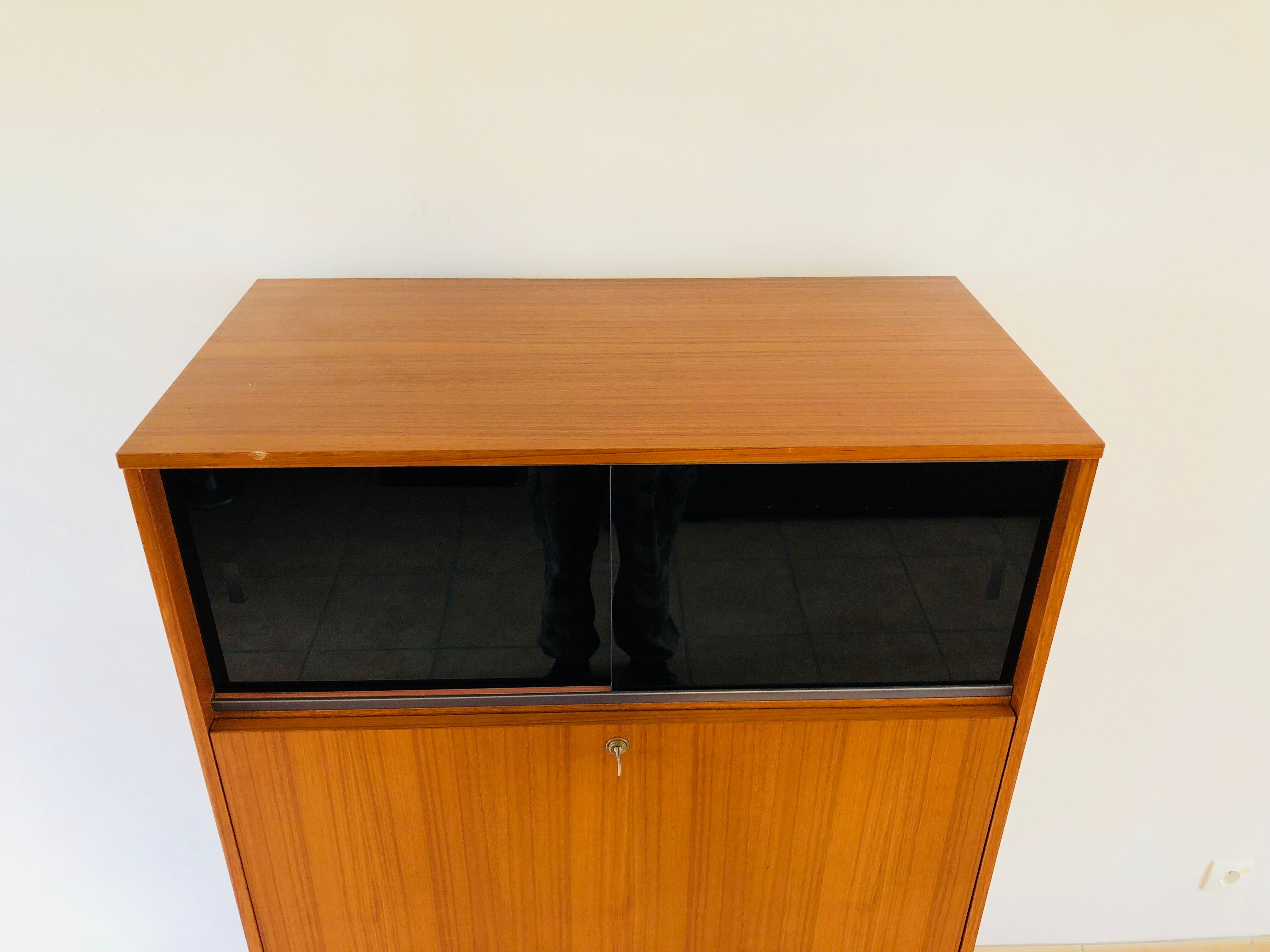 1960 teak writing desk