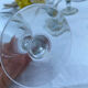 8 stemmed glasses