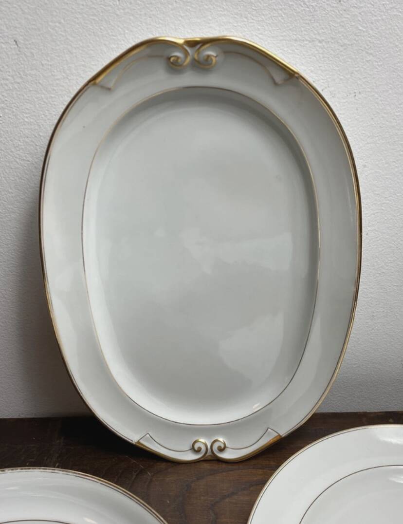 Serving dishes by Georges Boyer, Limoges, France