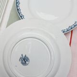 Assiettes plates Hamage