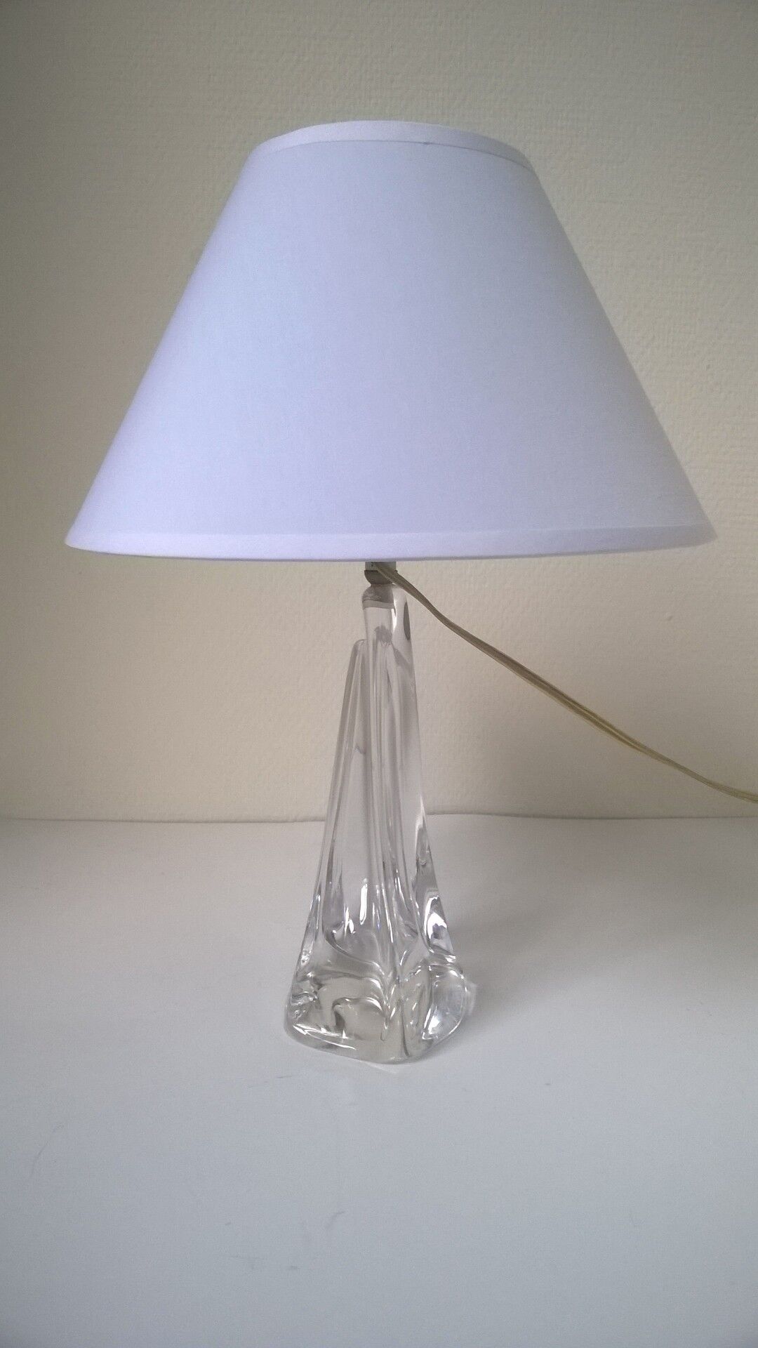Daum crystal lamp France