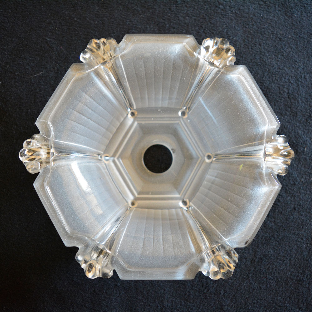 Pair of Original Art Deco Glass Lamp Shades