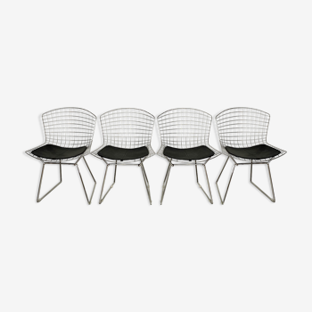 Lot of 4 chairs of Harry Bertoia edited by Knoll