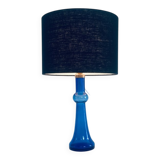 Mid-Century Blue Glass Table Lamp by Nanny Still for Raak, Netherlands, 1960s
