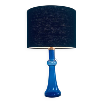 Mid-Century Blue Glass Table Lamp by Nanny Still for Raak, Netherlands, 1960s