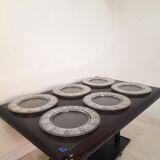 10 Dishes Barbara Ovens for Egyptian, HWC Collection (Handle With Care) by Sottsass Associati for Ro