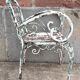 Fauteuil en fer forgé