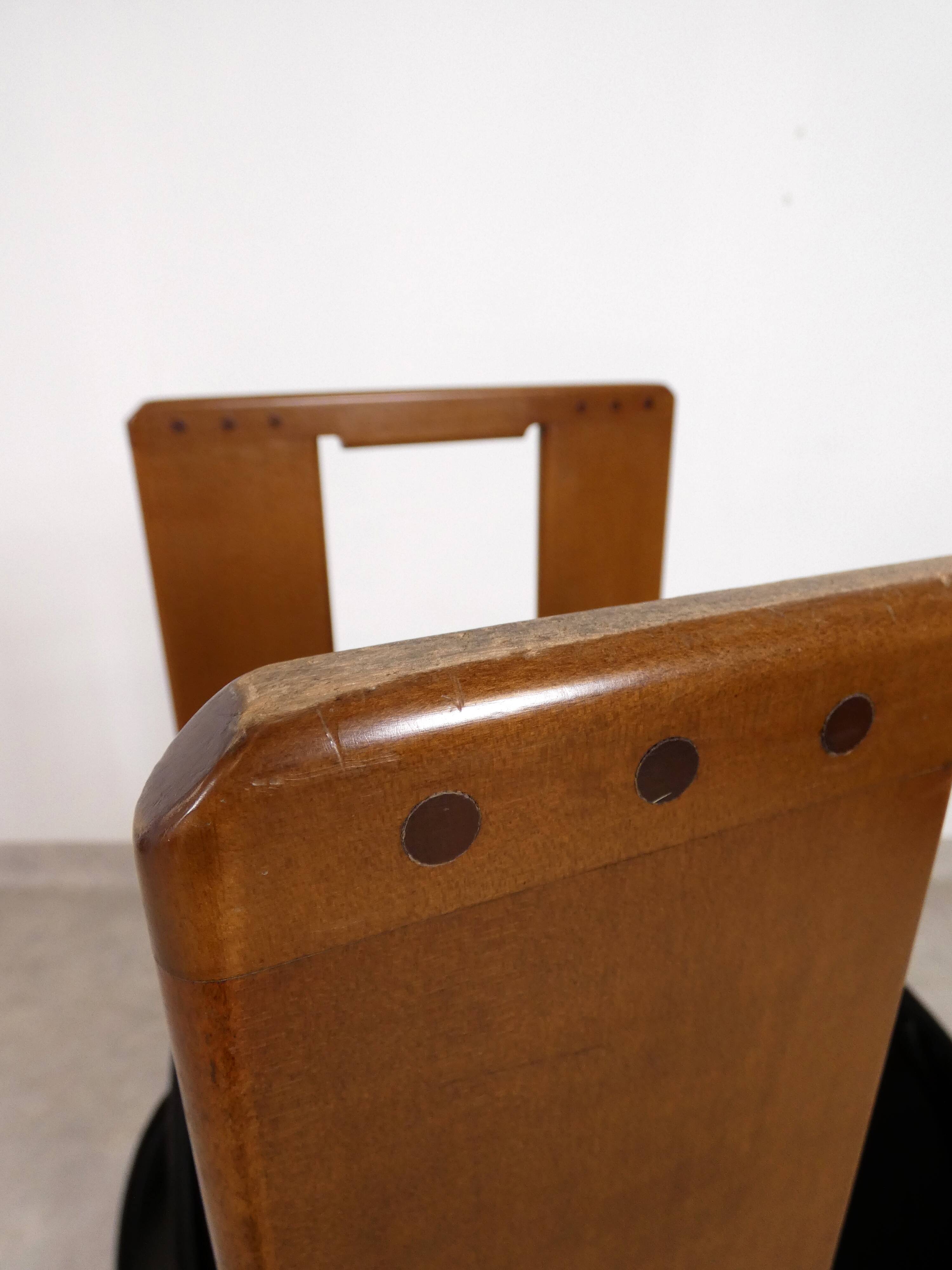 4 dining chairs - 'Dialogo' - Afra & Tobia Scarpa