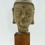 Buddha Head In Cooked Earth, Early 20th Century