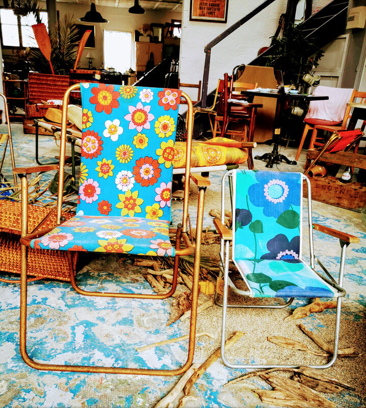 Vintage camping chair