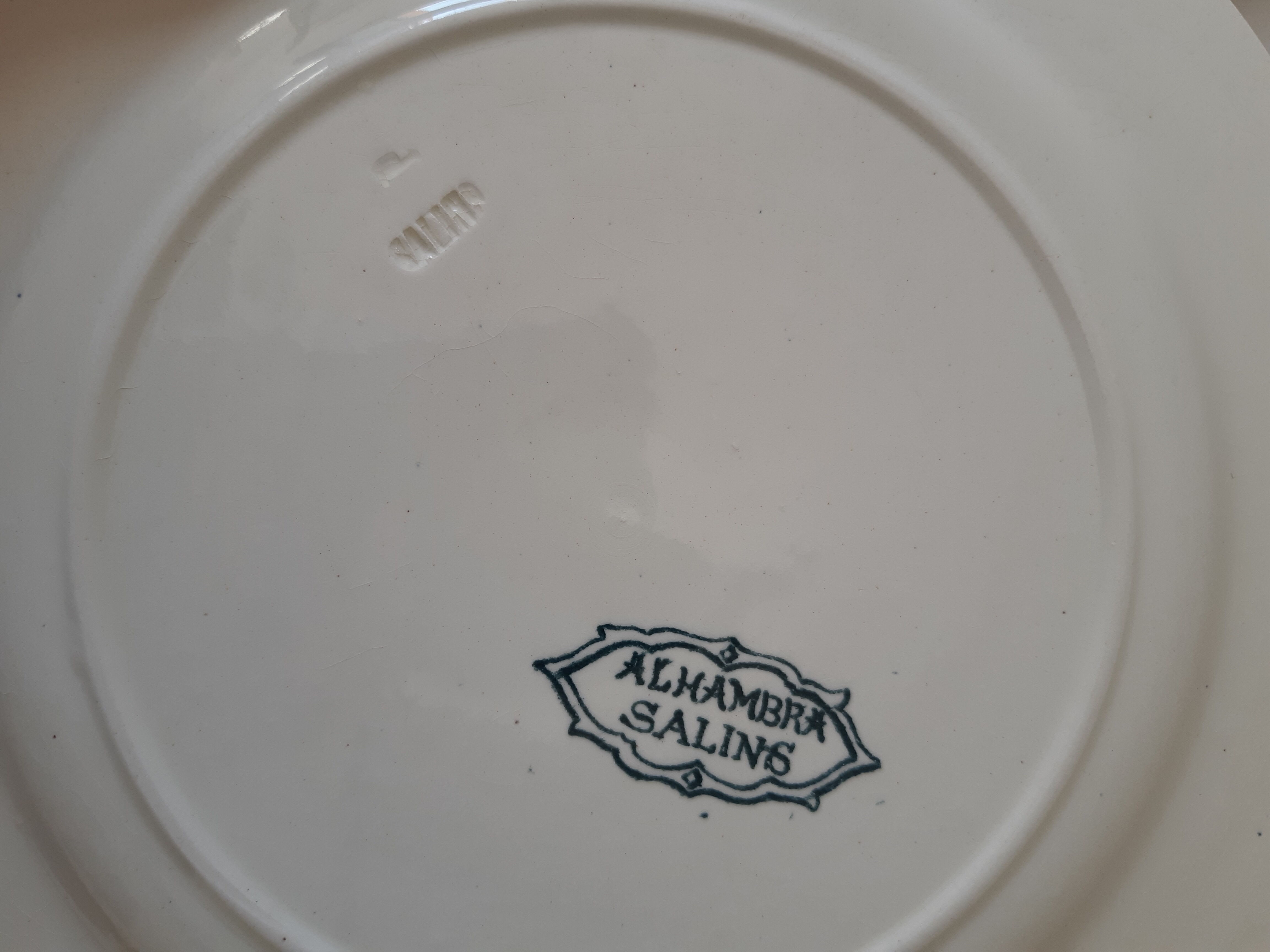 Set of 6 saline plates