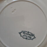 Lot de 6 assiettes salins