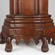 Neo-Gothic Oak Umbrella Stand with Sculptural Carving, France, 19th Century