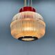 1960's Glass & Metal Pendant, Czechoslovakia
