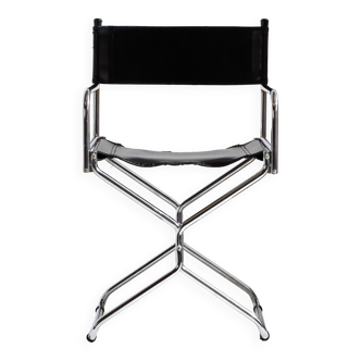 Tubular foldable armchair