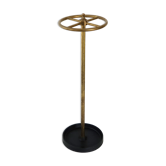 Vintage brass umbrella carrier