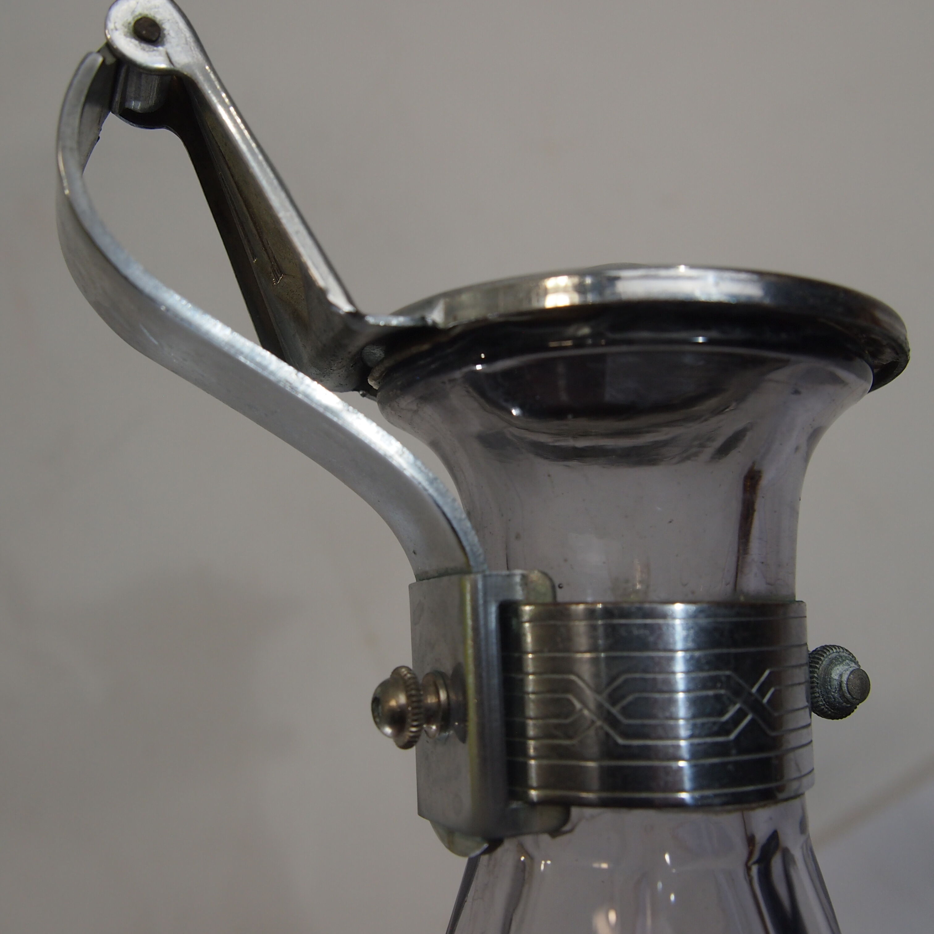 Octagonal/vintage absinthe carafe