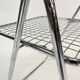 Set of four chrome folding chairs by Niels Gammelgaard for Ikea 1970