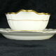 Porcelain sauciere from Limoges Bernardaud model louis xv