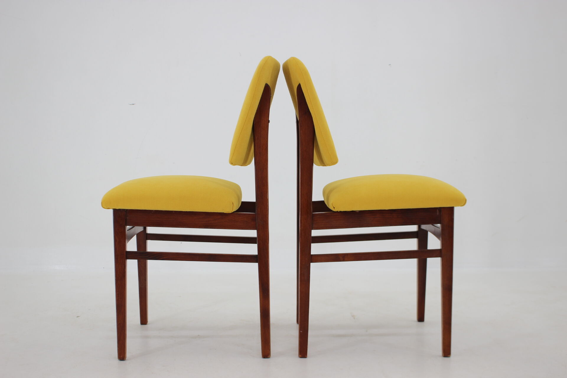 1960s Pair of Side Chairs ,Czechoslovakia