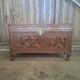 Asian chest from the 20th century made of camphor wood (omb)