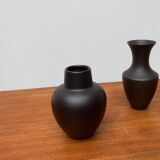 Vintage German vase in ceramic Wormser Terra-Sigillata, set of 2