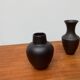 Vintage German vase in ceramic Wormser Terra-Sigillata, set of 2