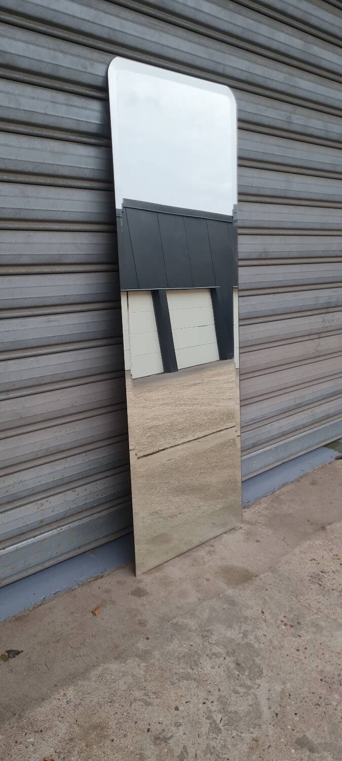 Art deco beveled mirror