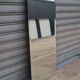 Art deco beveled mirror