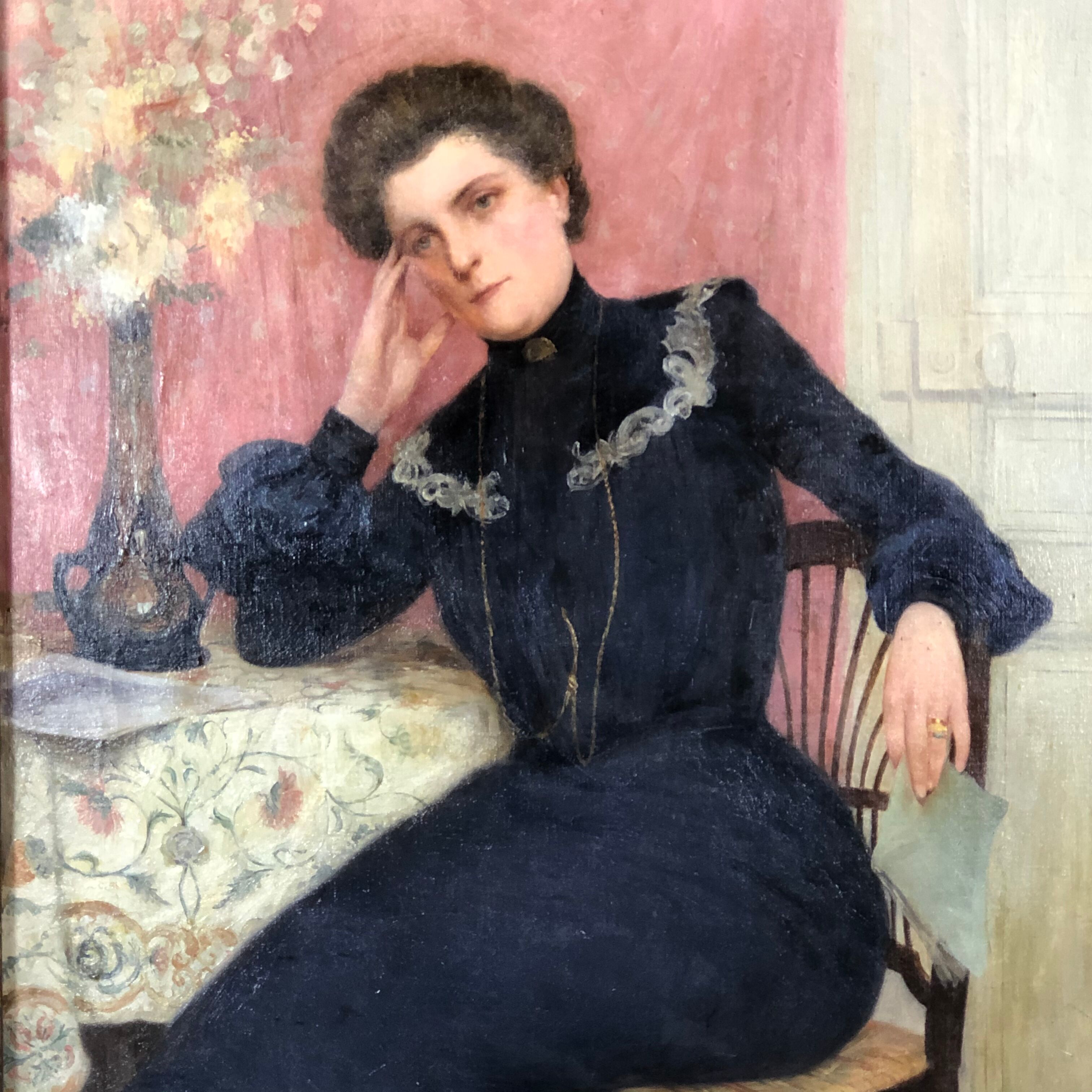 Portrait d'une femme vers 1900