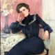 Portrait d'une femme vers 1900