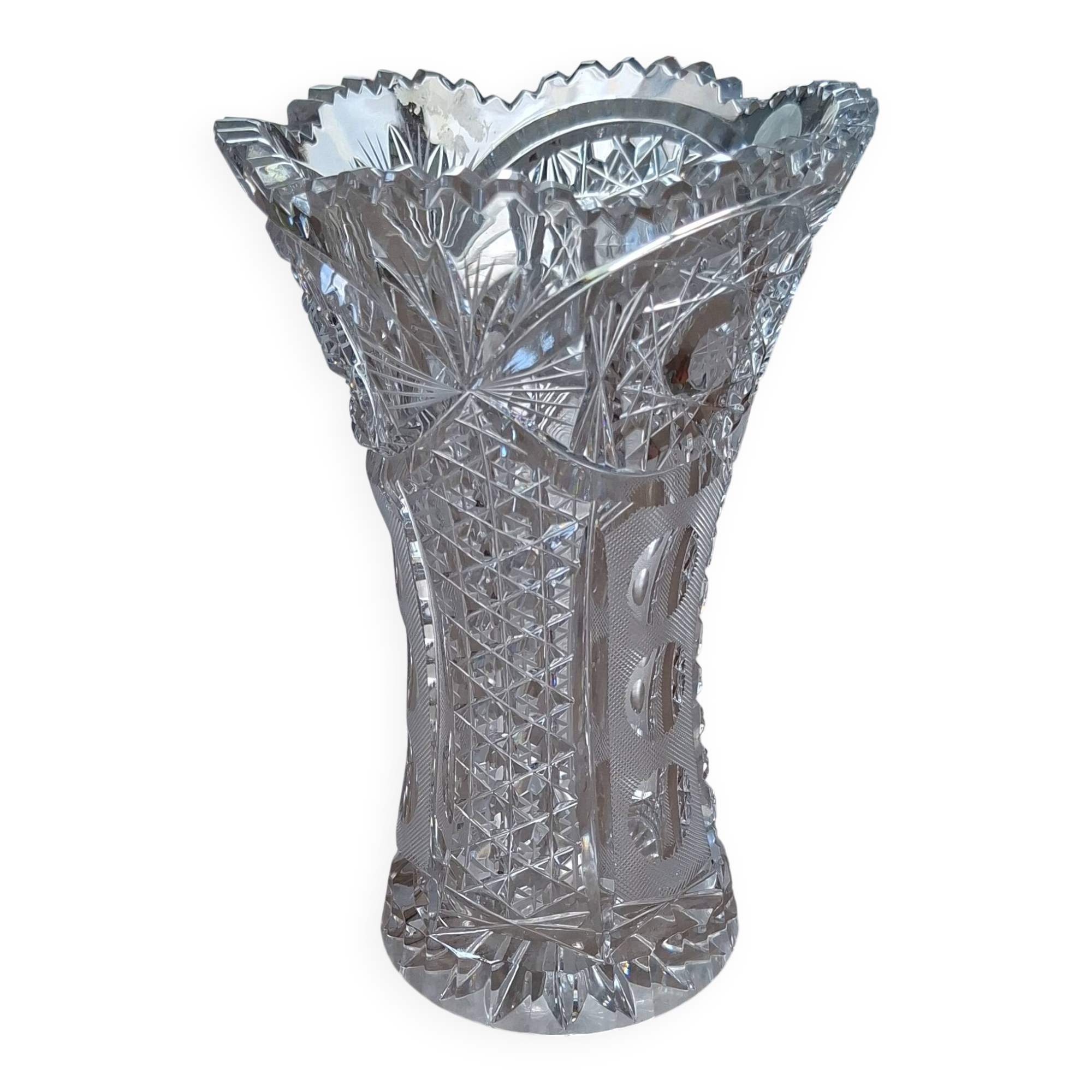 Vase cristal de Bohême
