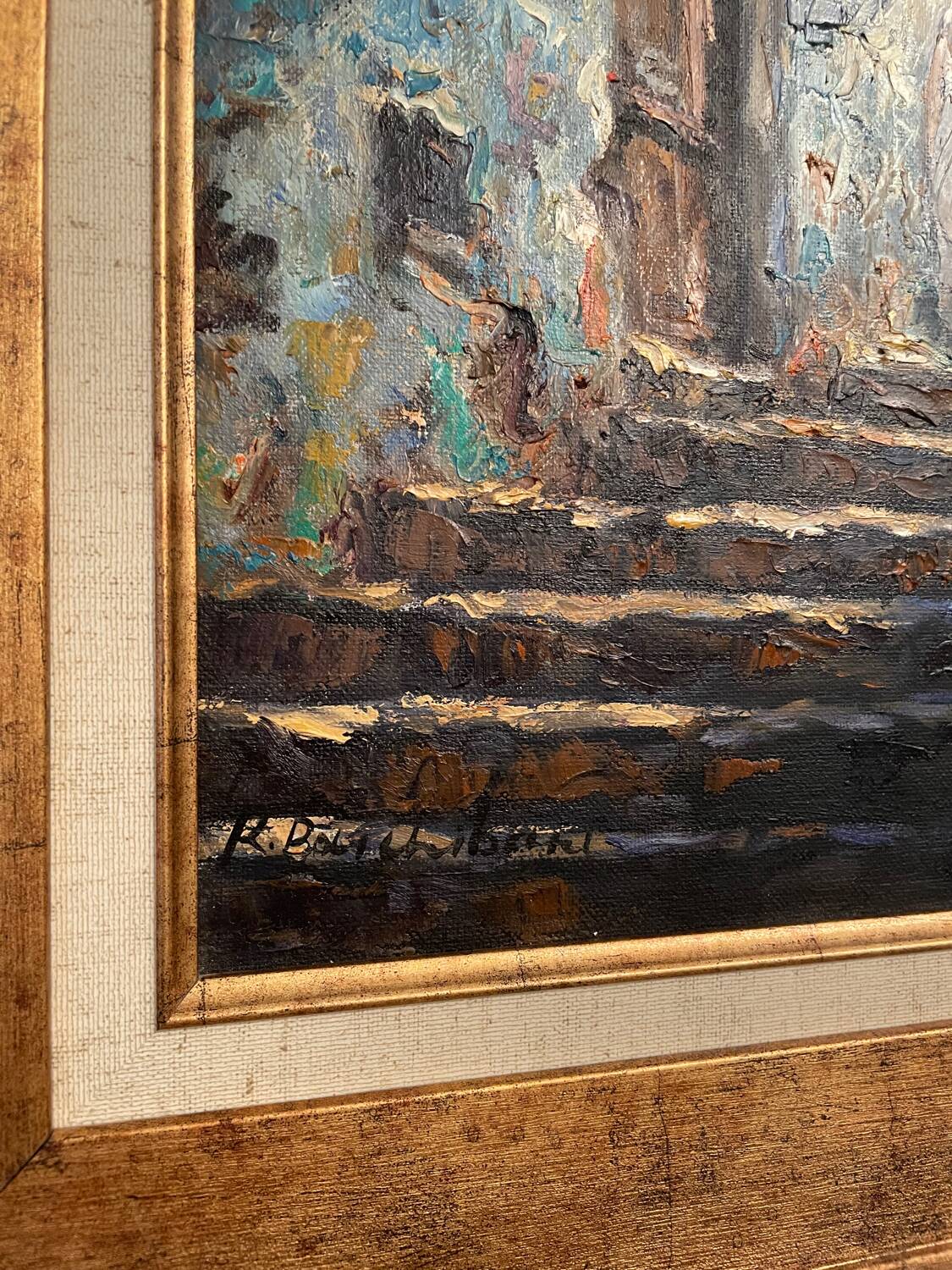 Painting "Life in the Ksar"