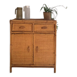 Rattan buffet