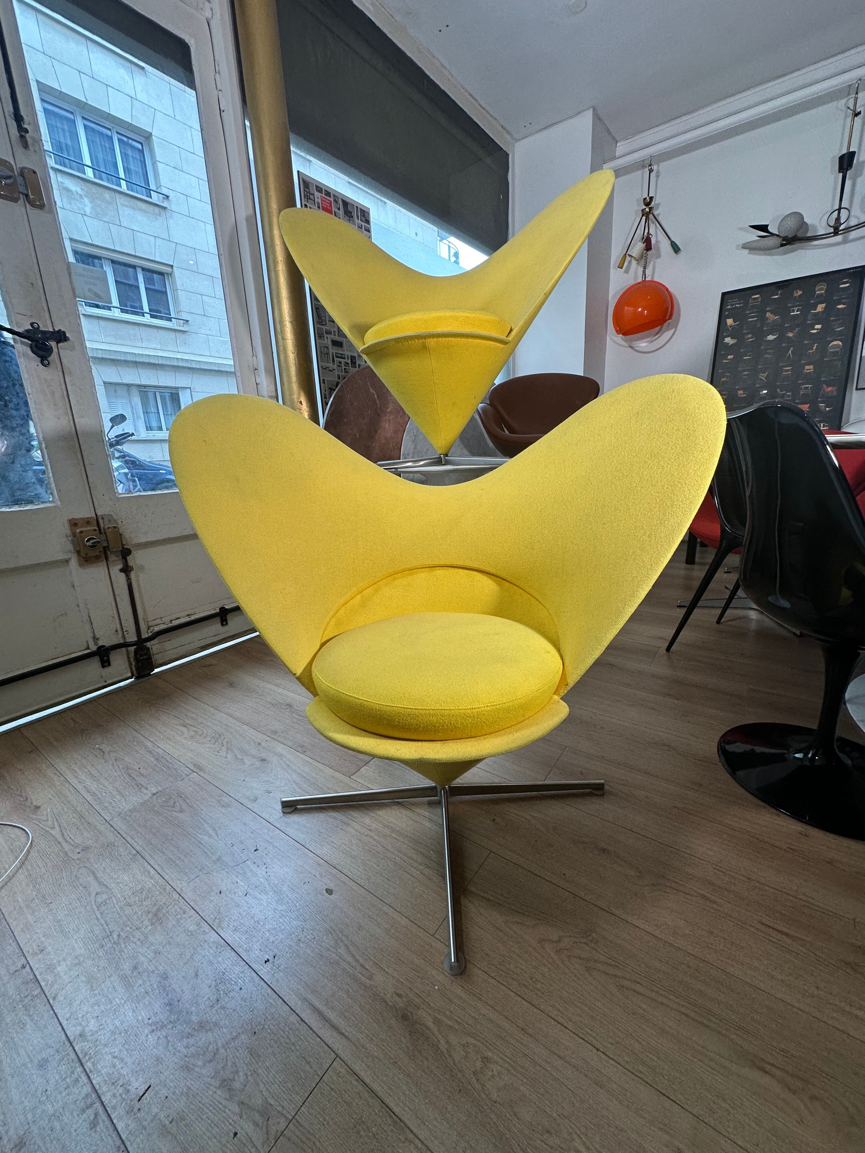 Heart cone chair Verner Panton for Vitra