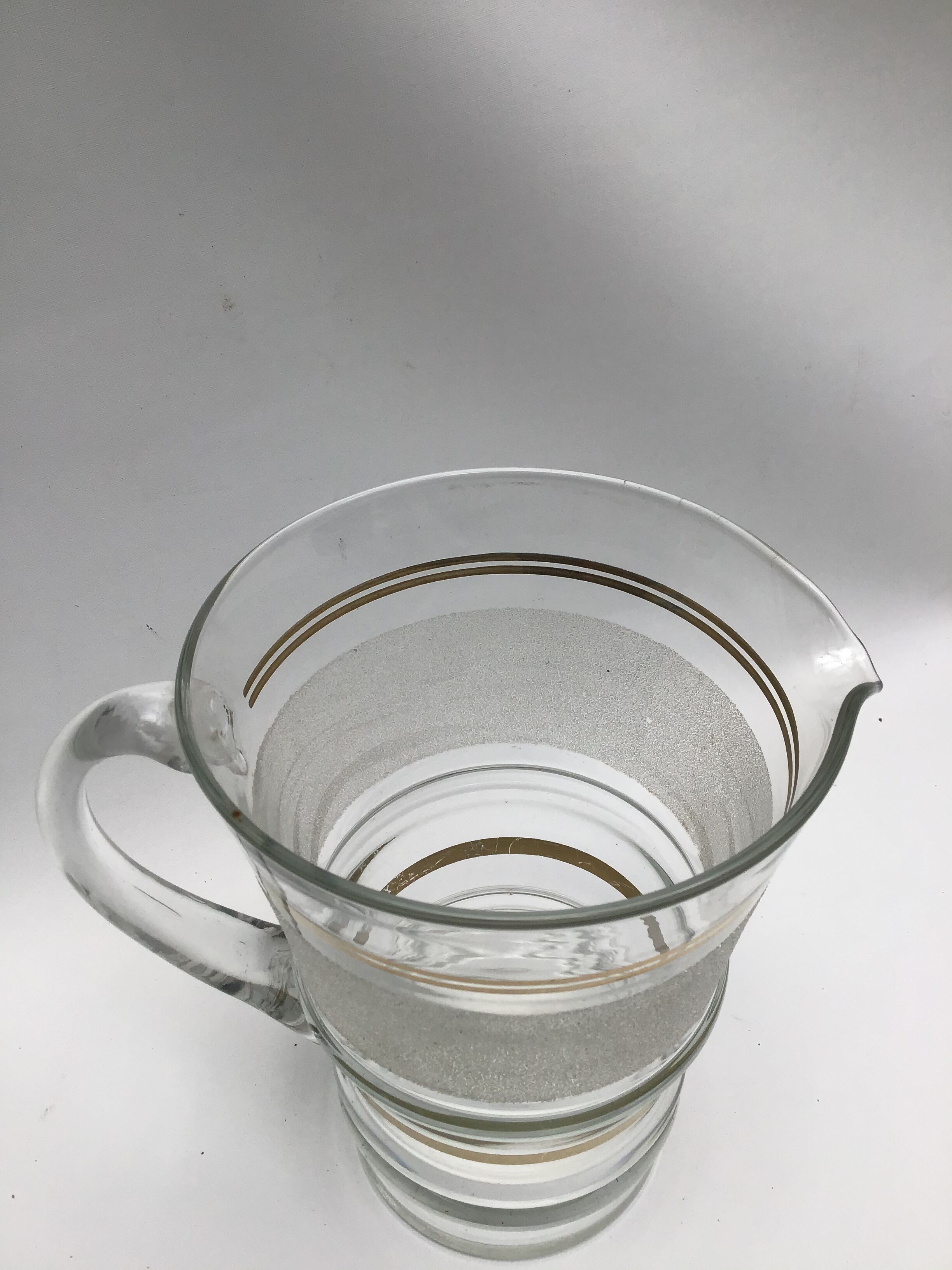 Granite glass pitcher