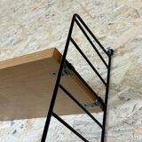 60's 70's oak string shelf module by Kajsa & Nils "Nisse" Strinning Sweden