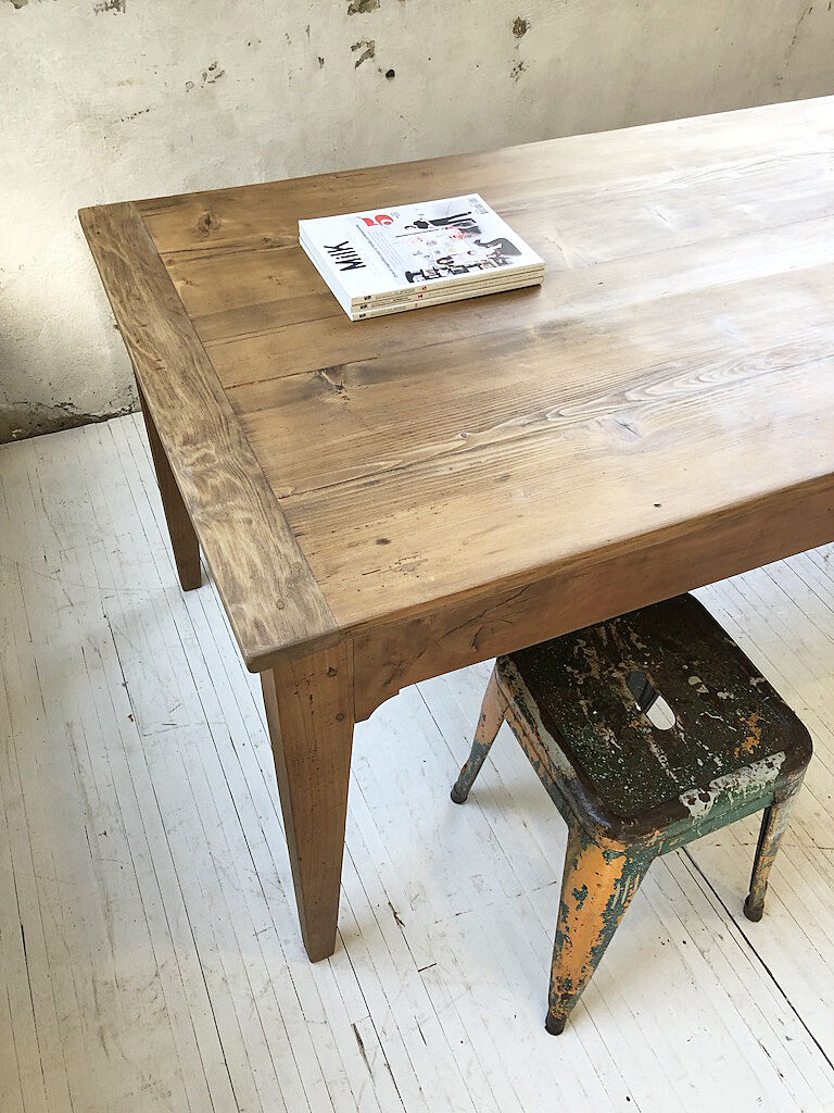 Oak farm table 2m20