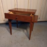 Bedside table, with a drawer. 50s-60s