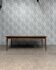 Large dining table in solid oak (renovated)