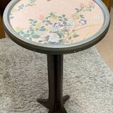 Vintage wooden pedestal table