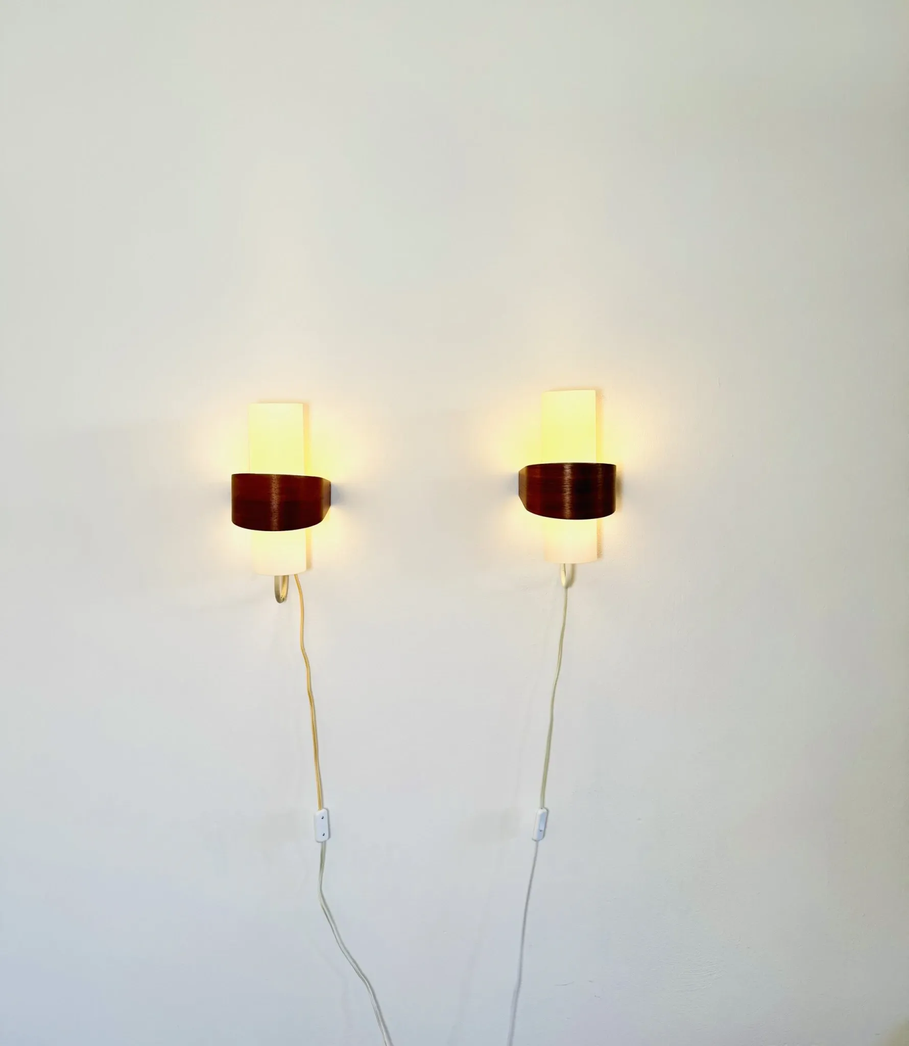 Nx40 Wall Lamps By Louis Kalff For Philips, The Netherlands, 1950S