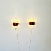 Nx40 Wall Lamps By Louis Kalff For Philips, The Netherlands, 1950S