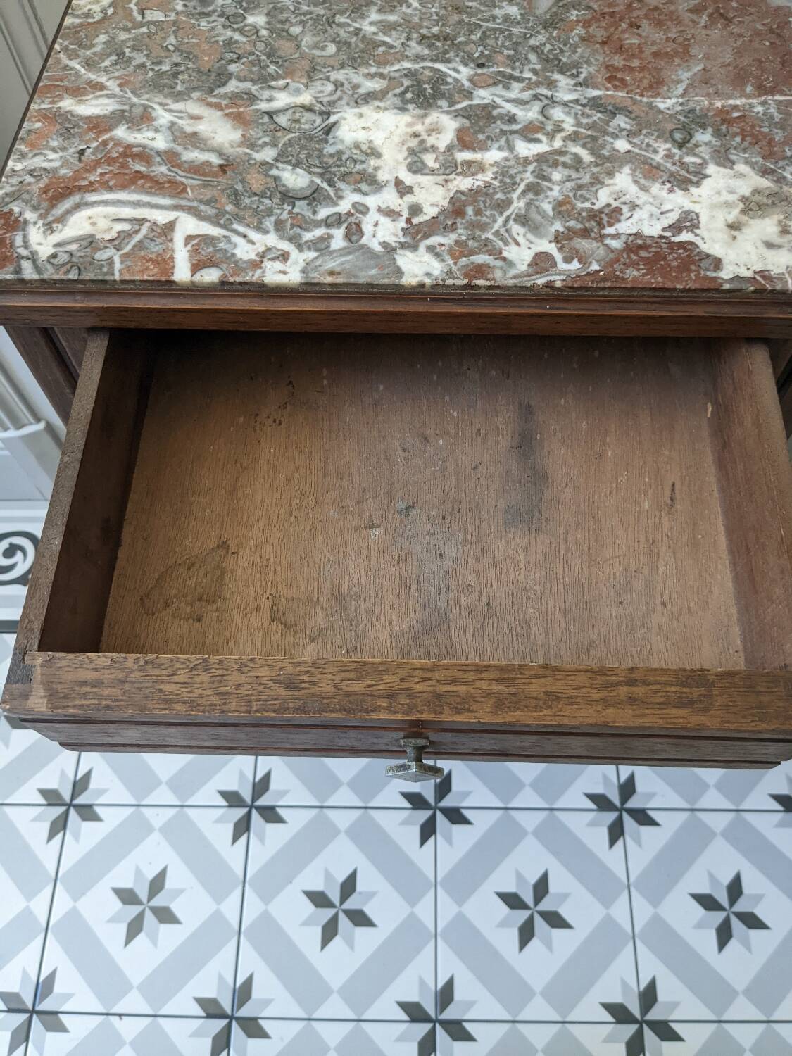 Art Deco bedside table