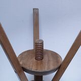oak workshop patina stool